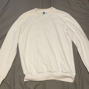 White Sweat Shirt